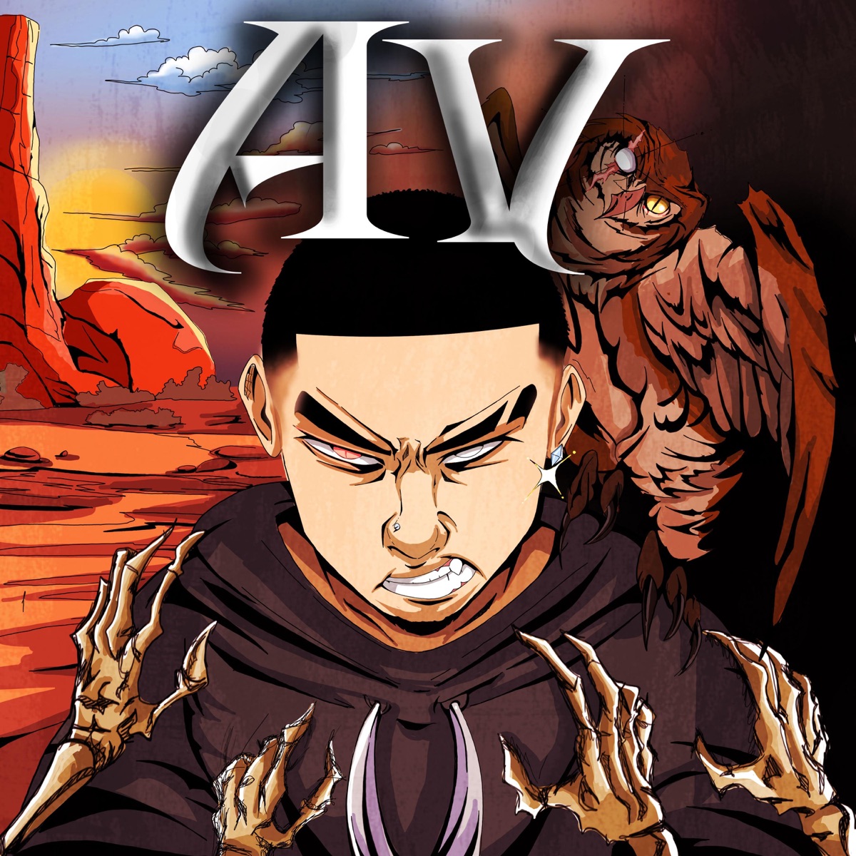 AV - Single by Vxel Z album cover