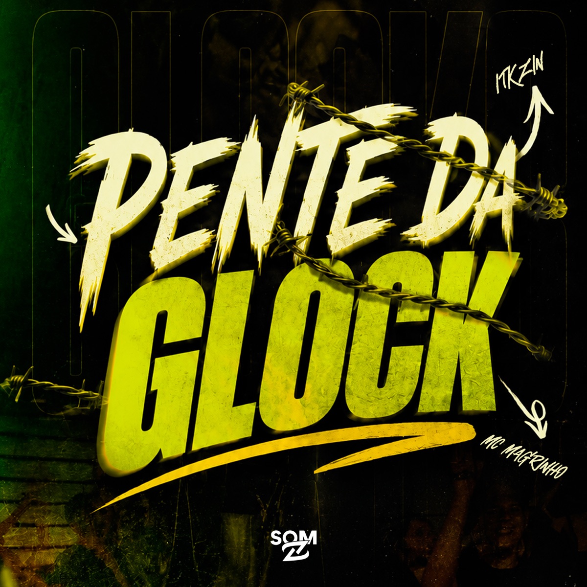 Pente da Glock - Single by Itkzin & Mc Magrinho album cover