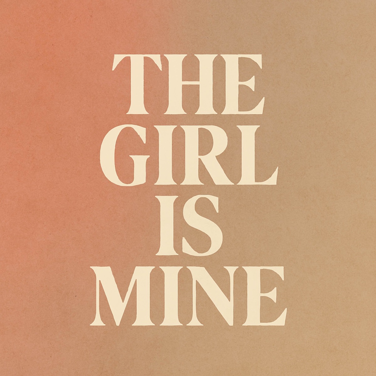 The Girl Is Mine - Single by Dj 787 album cover