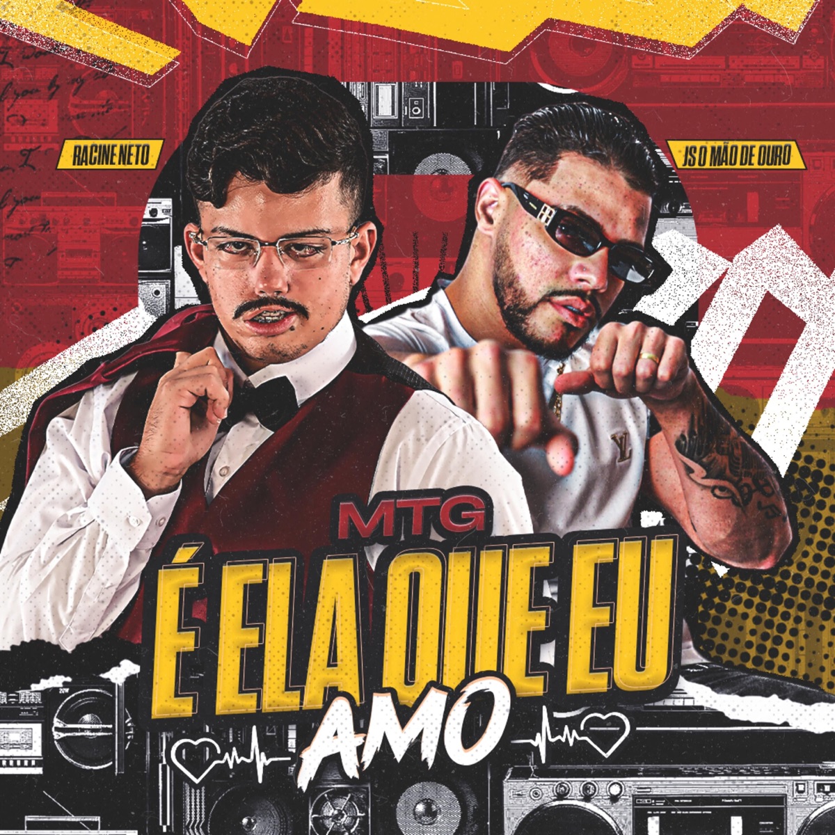 É Ela Que Eu Amo - Mtg - Single by js o mão de ouro & Racine Neto album cover