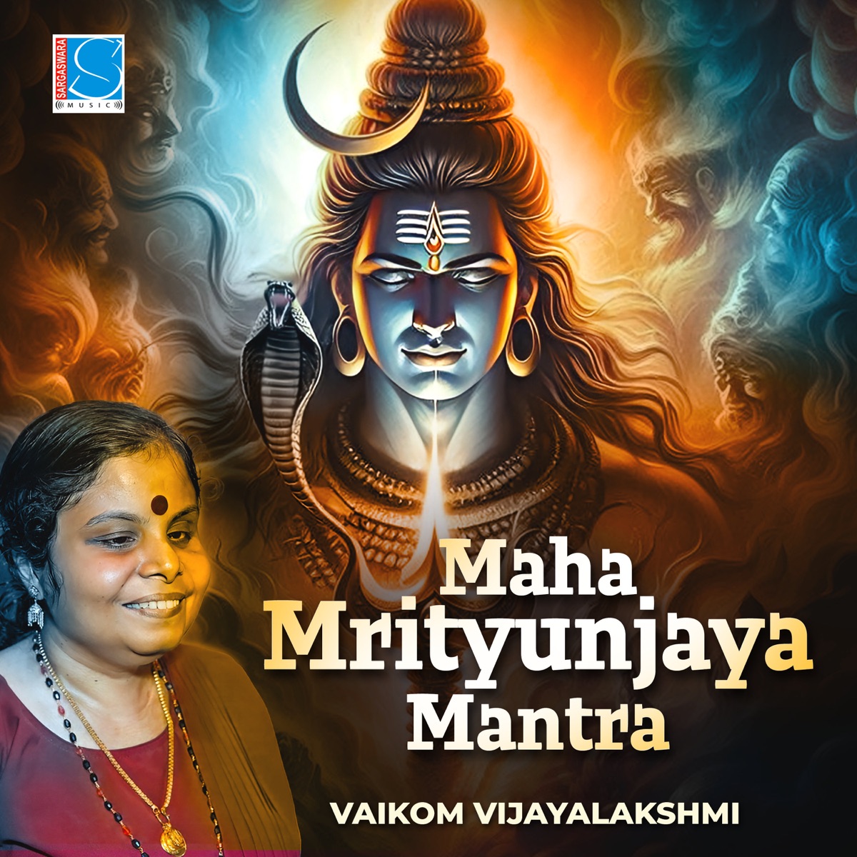 Maha Mrityunjaya Mantra by Sanu Gopinath & Vaikom Vijayalakshmi album cover