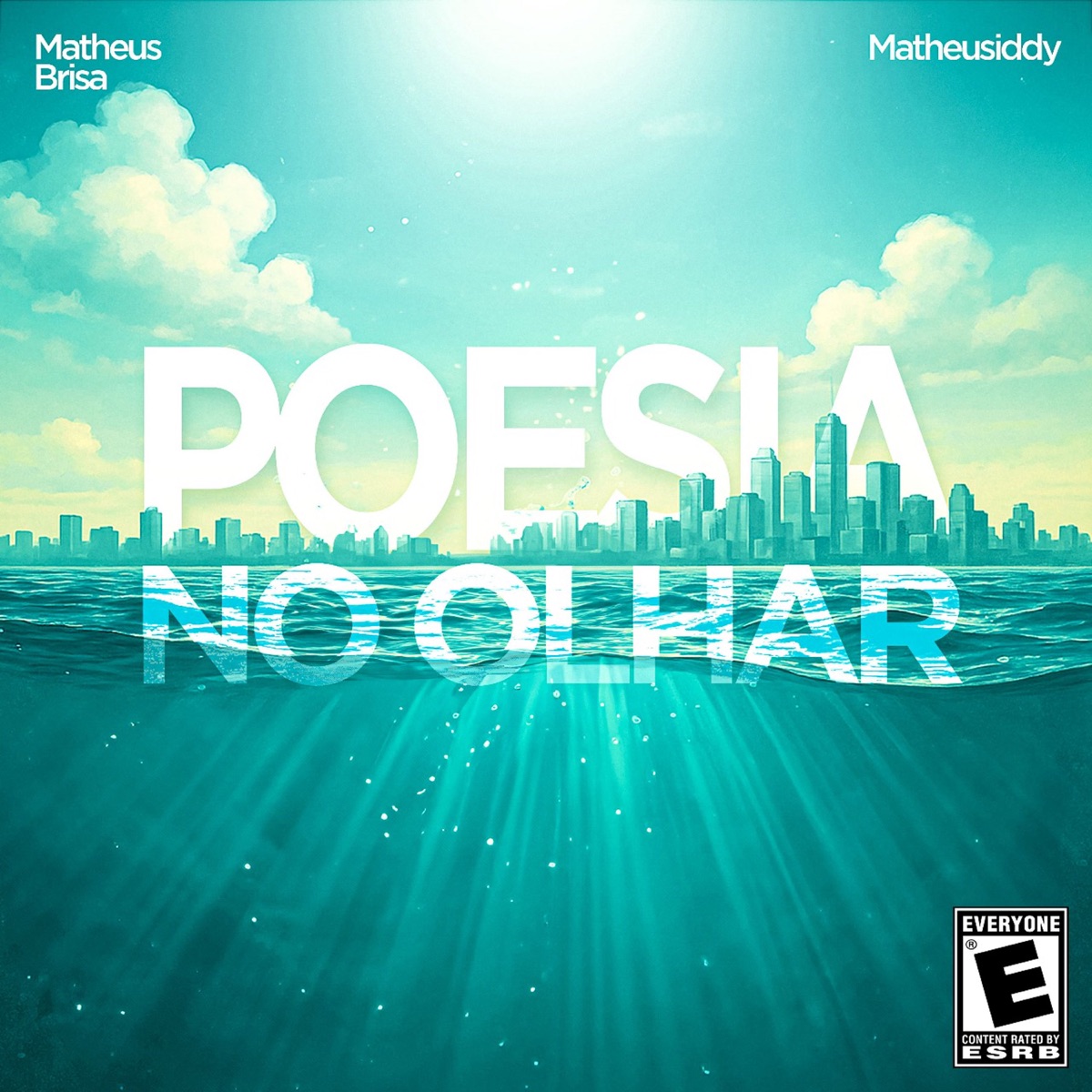 Poesia no Olhar - Single by Matheus Brisa & Matheusiddy album cover