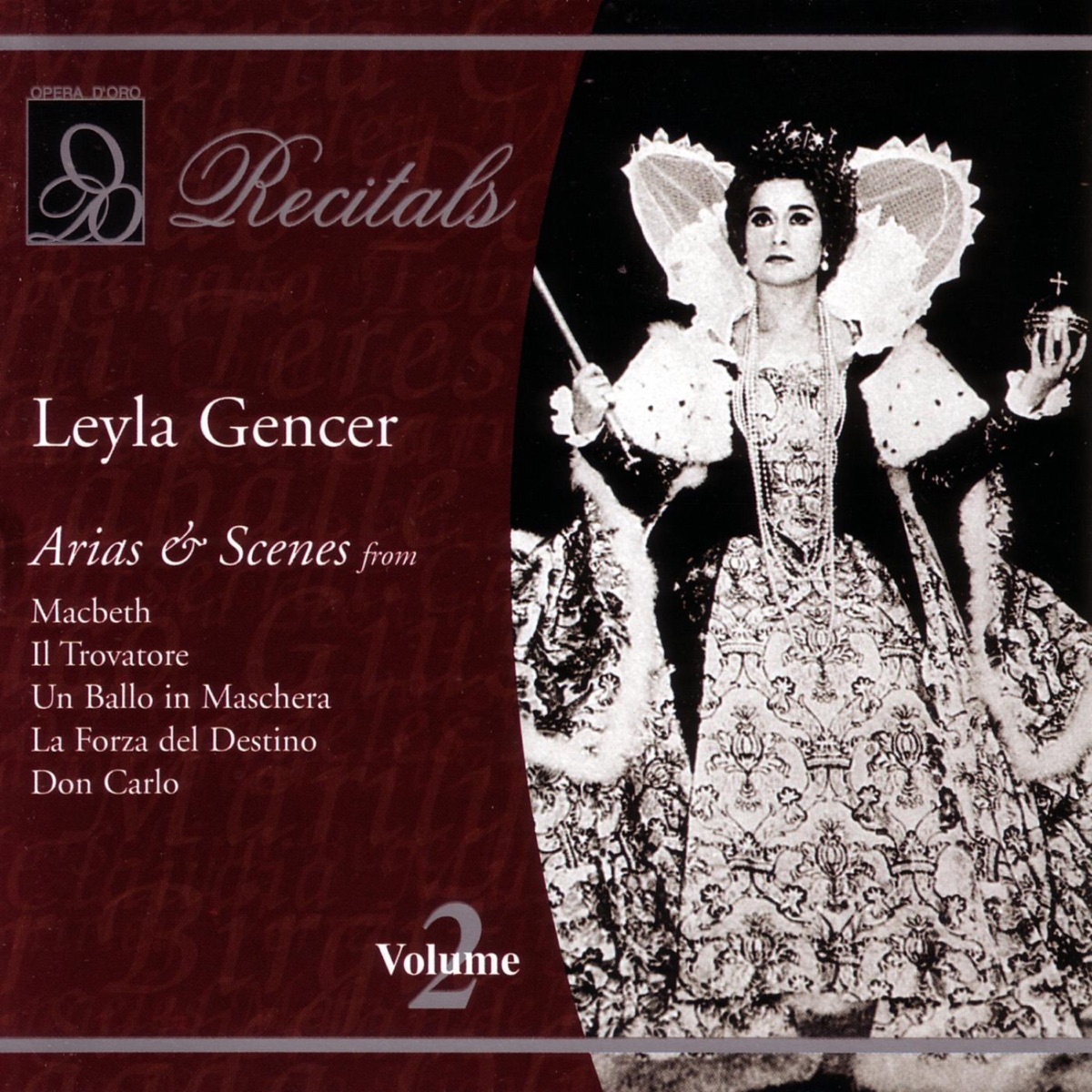 Leyla Gencer: Volume 2 by Leyla Gencer album cover