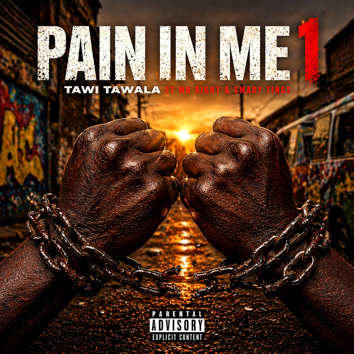 Pain in Me 1 (feat. Mr Right & Smady Tings) - Single by Tawi Tawala album cover