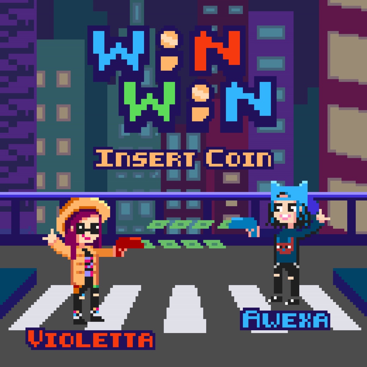 WIN WIN (feat. Awexa) - Single by Violetta Torres album cover