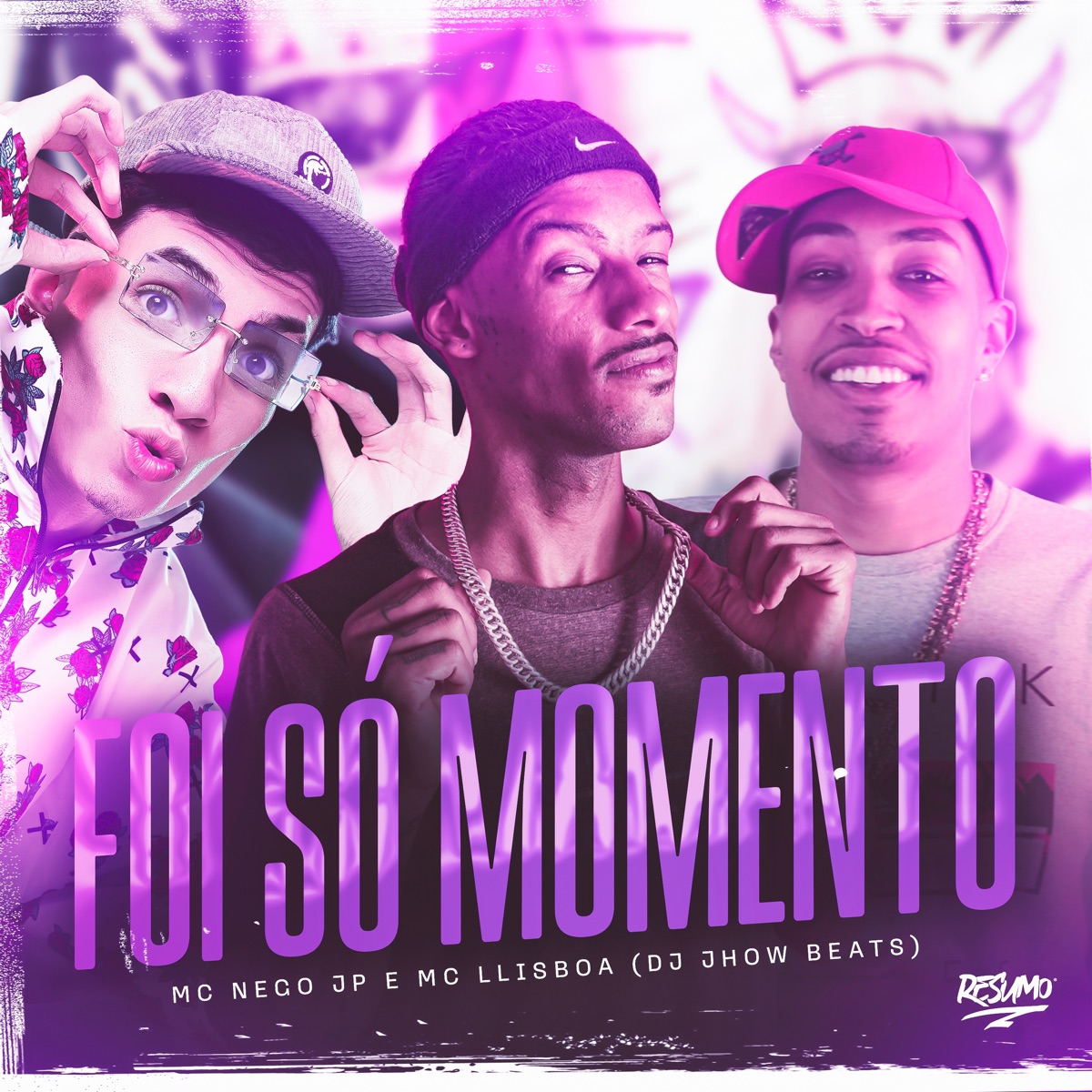 Foi só Momento - Single by DJ JHOW BEATS, MC LLisboa & MC Nego JP album cover