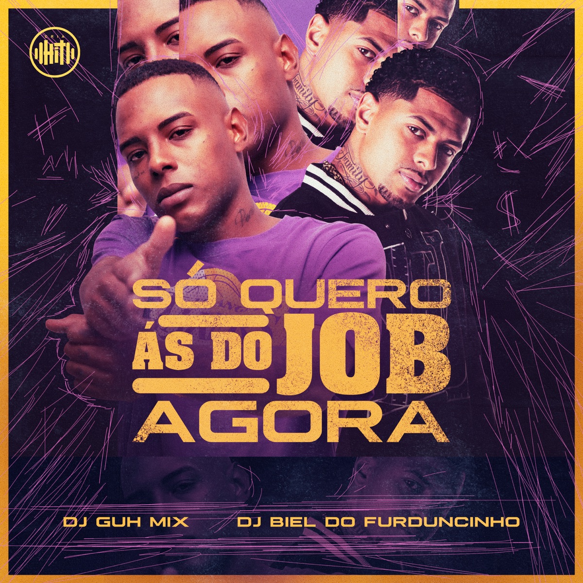 Só Quero as do Job Agora (feat. DJ Guh Mix) - Single by DJ Biel do Furduncinho album cover