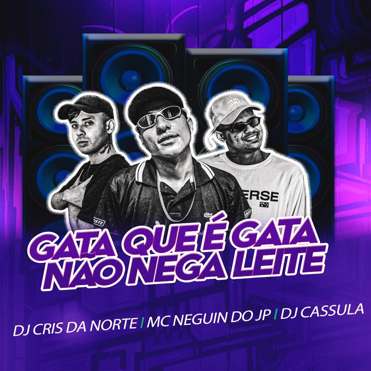 Gata Que É Gata Não Nega Leite - Single by DJ Cassula, DJ Cris da Norte & Mc Neguin do JP album cover