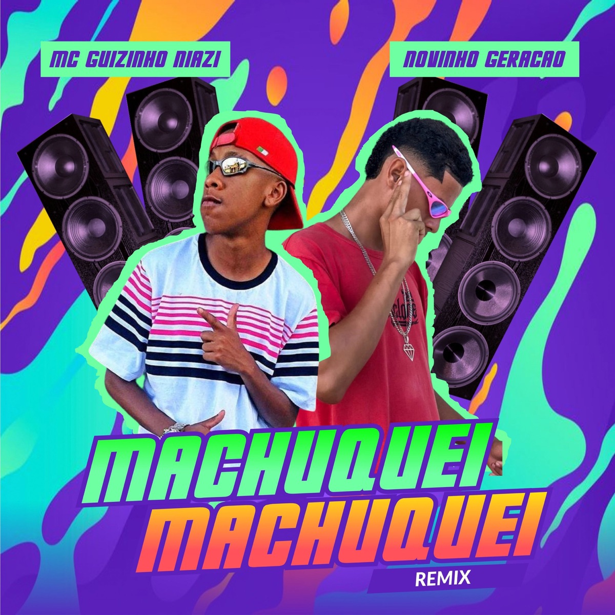 Machuquei Machuquei [Remix] [feat. Mc guizinho niazi] - Single by Novinho Geração album cover
