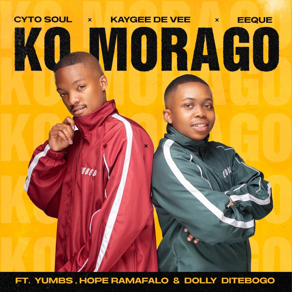 Ko Morago (feat. Yumbs, Hope Ramafalo, Dolly Ditebogo) - Single by Cyto Soul, Kaygee De Vee & EeQue album cover