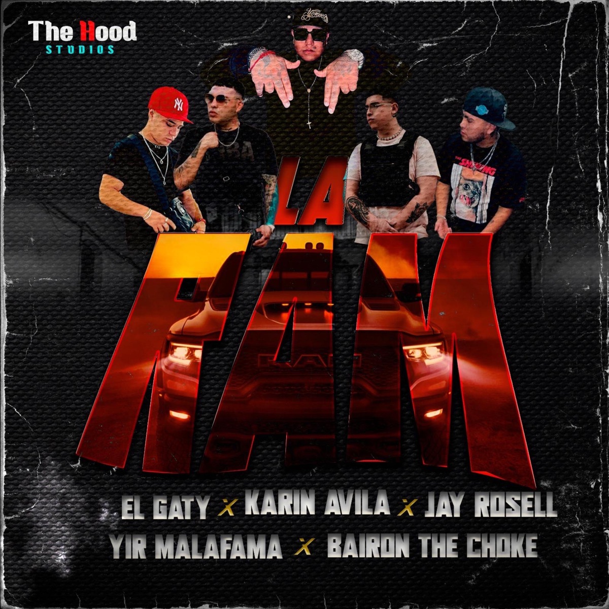 LA RAM (feat. Jay Rosell, EL GATY, El Yir Malafama & Bairon The Choke) - Single by KARIN AVILA album cover
