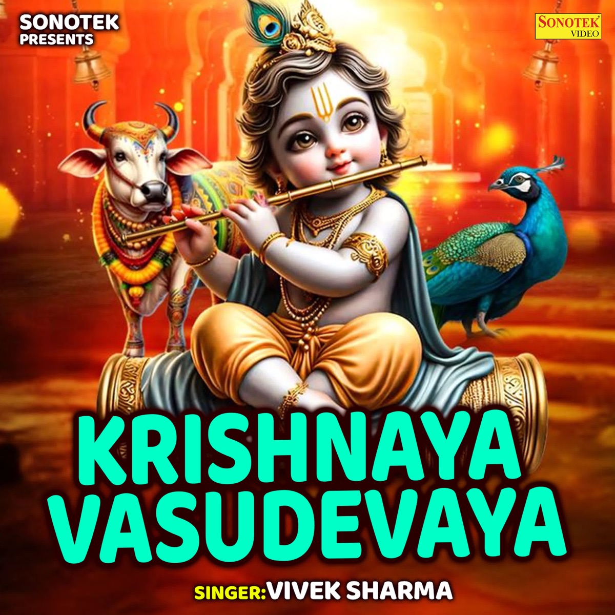 Krishnaya Vasudevaya - Single by Vivek Sharma album cover
