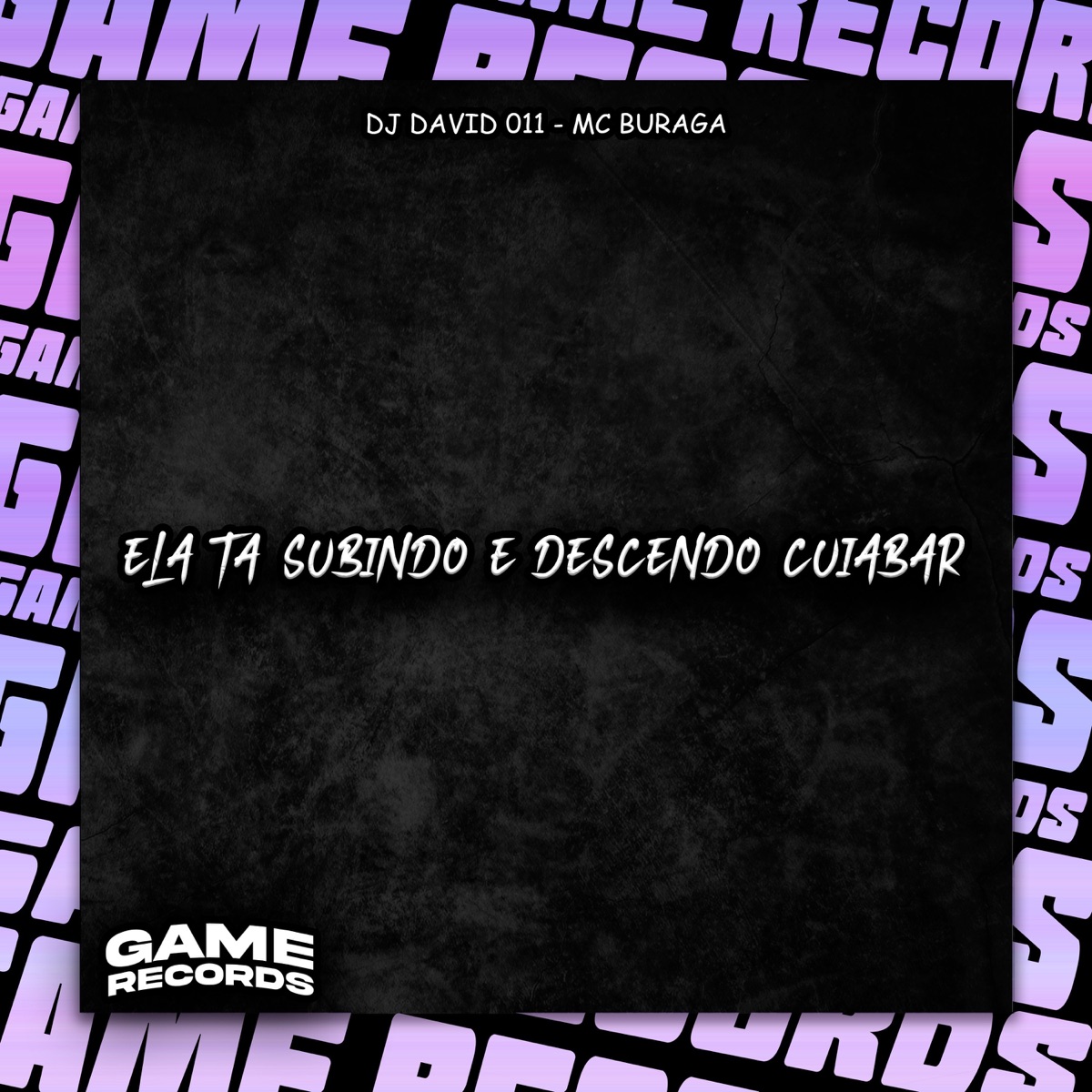 Ela Ta Subindo E Descendo Cuiabar - Single by Dj David 011 & MC Buraga album cover