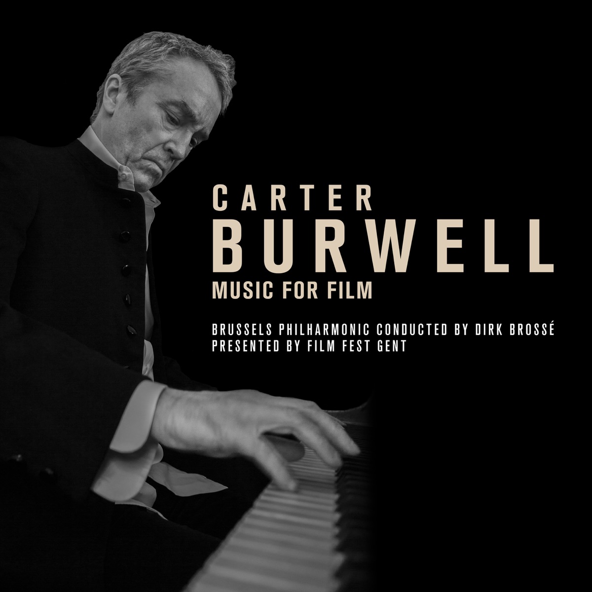 Carter Burwell - Music For Film by Brussels Philharmonic & Dirk Brossé album cover