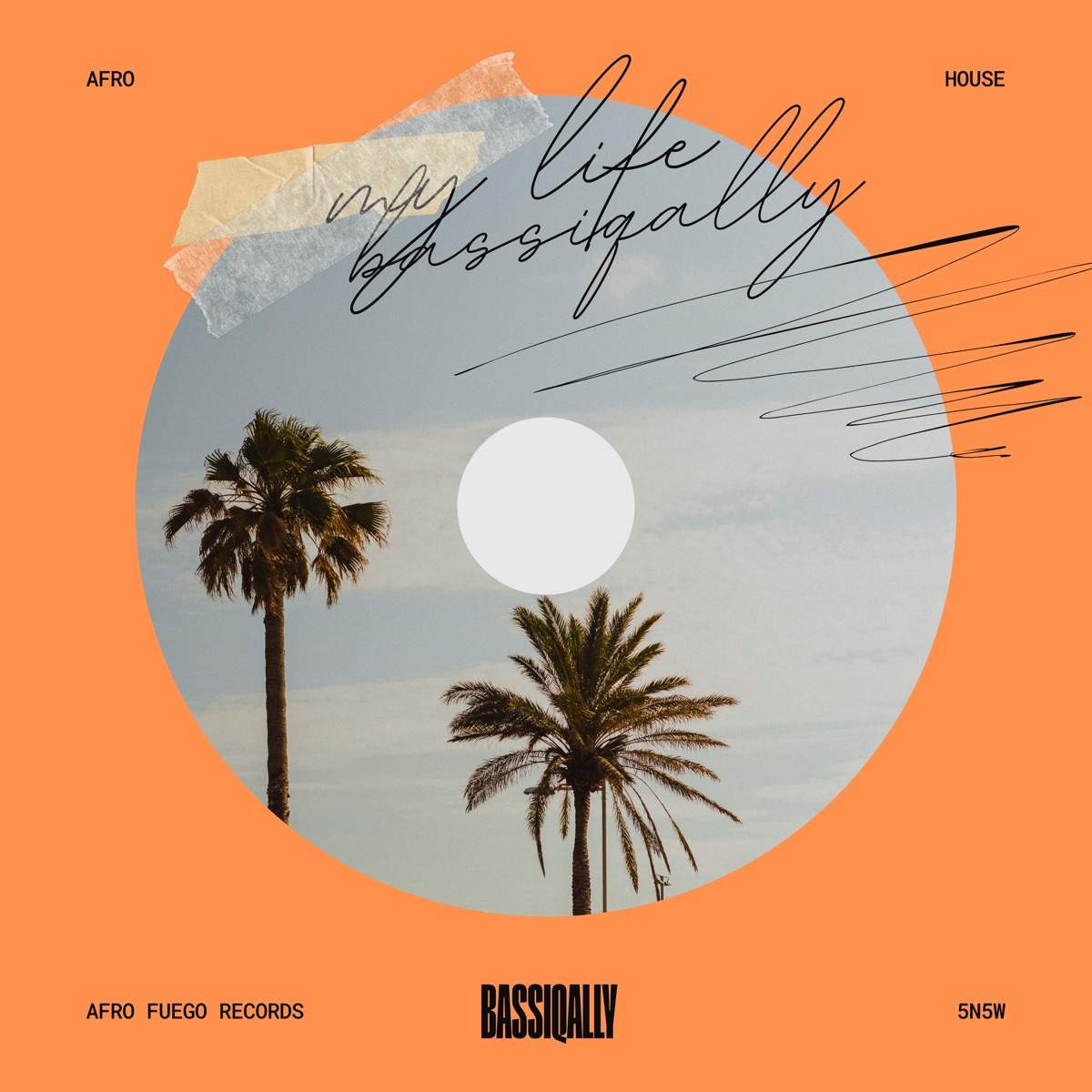 My life - Single by Bassiqally album cover