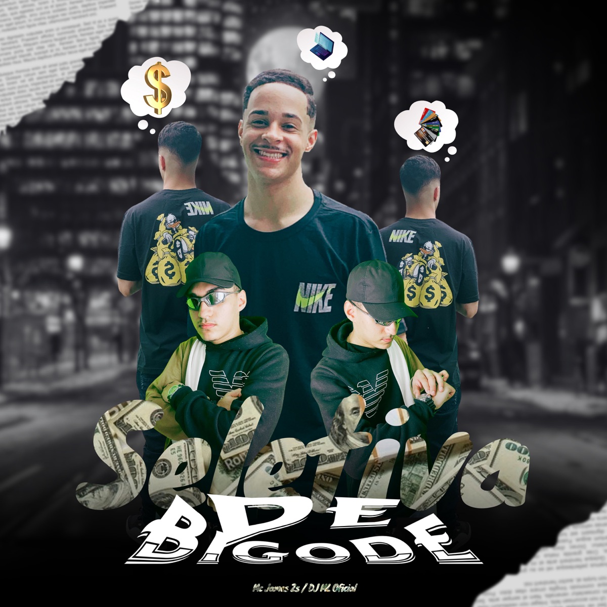 Seletiva de Bigode (feat. Dj ML Oficial) - Single by Mc James Zs album cover