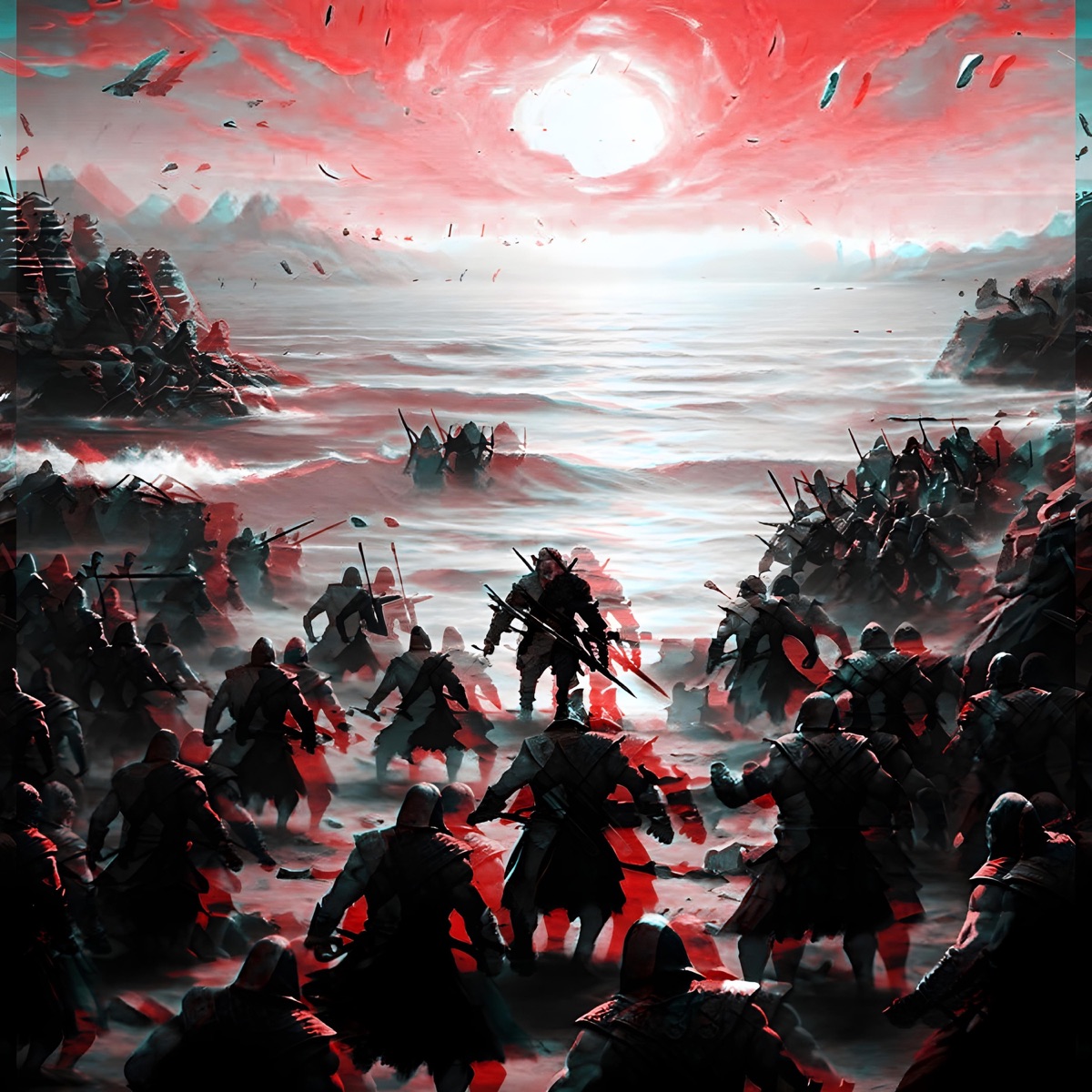 Battle of Red Sea ic BGM - Single by Rising Spark album cover