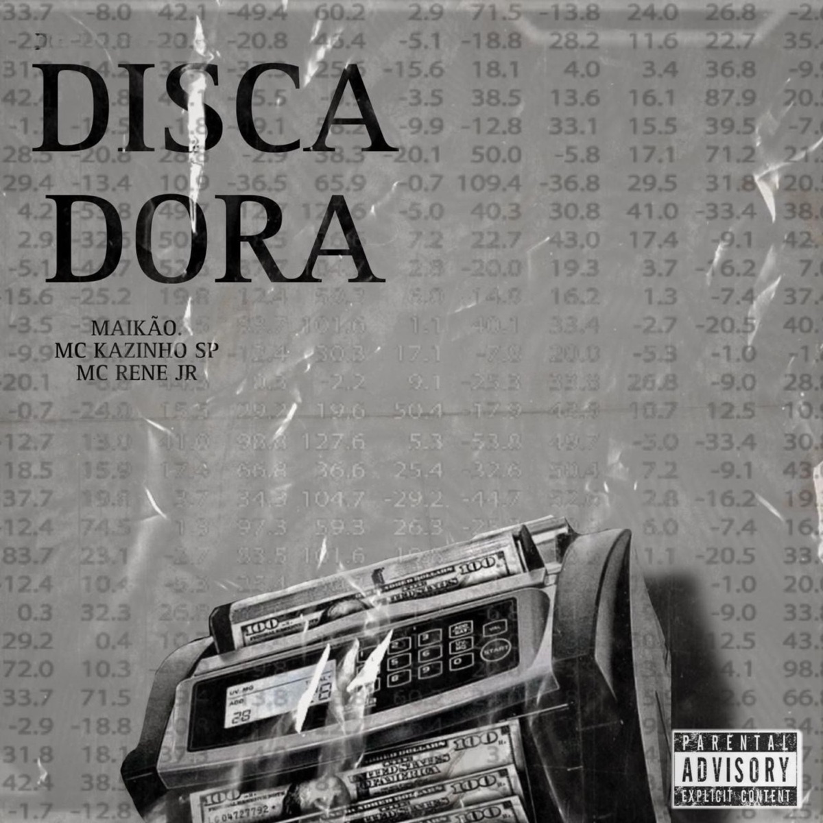 Discadora (feat. Maikão) - Single by MC Rene JR & Mc Kazinho Sp album cover