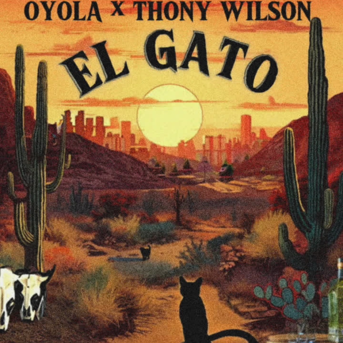 El Gato - Single by Andres Oyola & Thony Wilson album cover