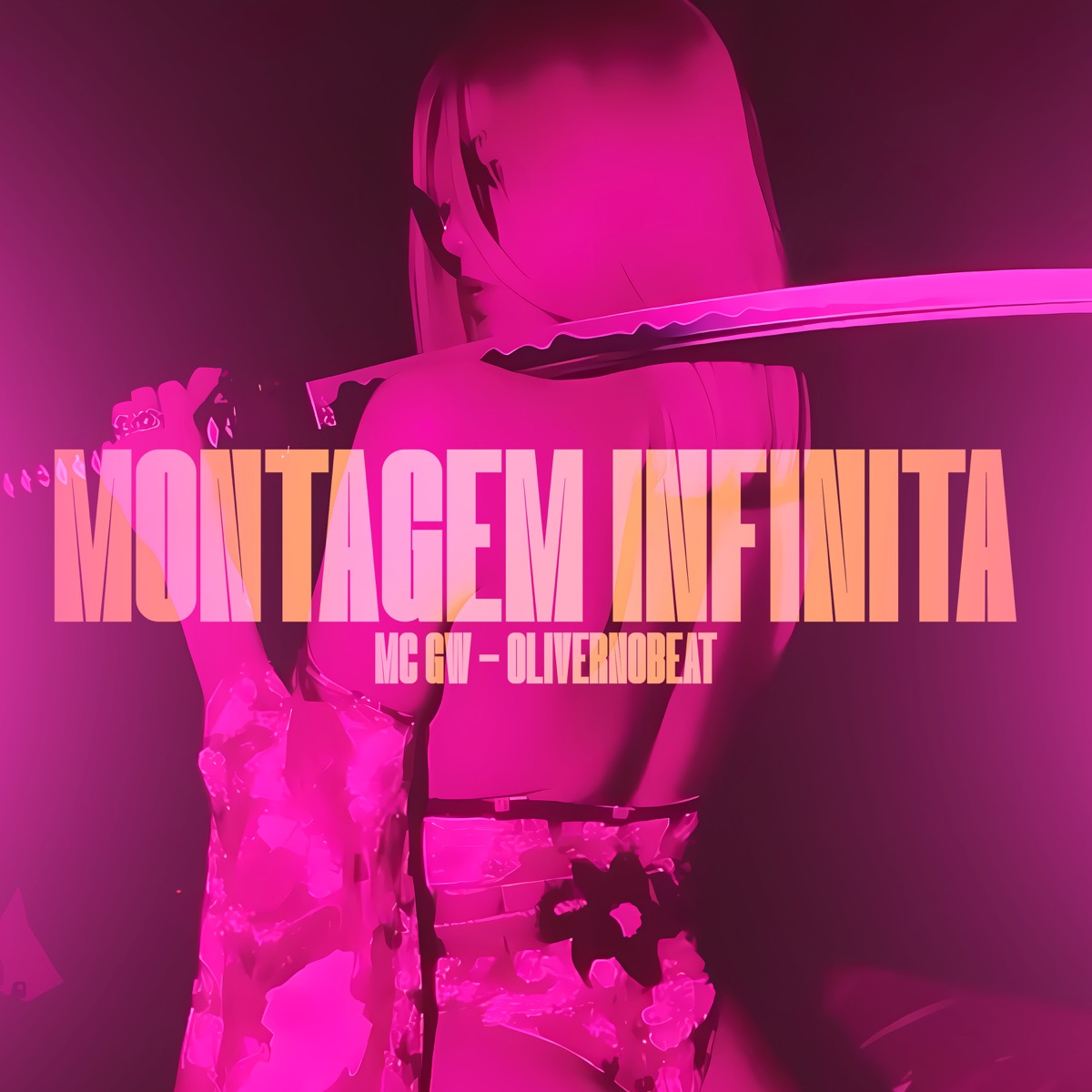 MONTAGEM INFINITA - Single by Mc Gw & Oliver No Beat album cover