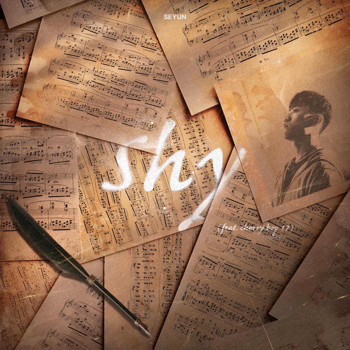 shy (feat. CHERRY BOY 17) - Single by Saint Yun album cover