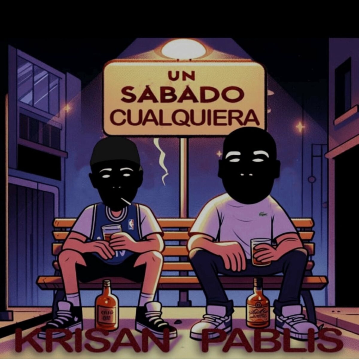 Un Sábado Cualquiera - Single by Krisan & Pablis YBS album cover