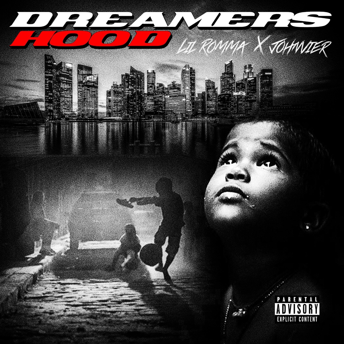 DREAMERS HOOD (feat. Lil romma) - Single by Johnvier album cover