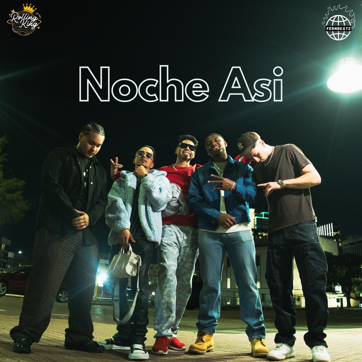 Noche Así (feat. Lank G, LOBELO & Fernbeatz) - Single by Chico G, Chris J & JANC album cover
