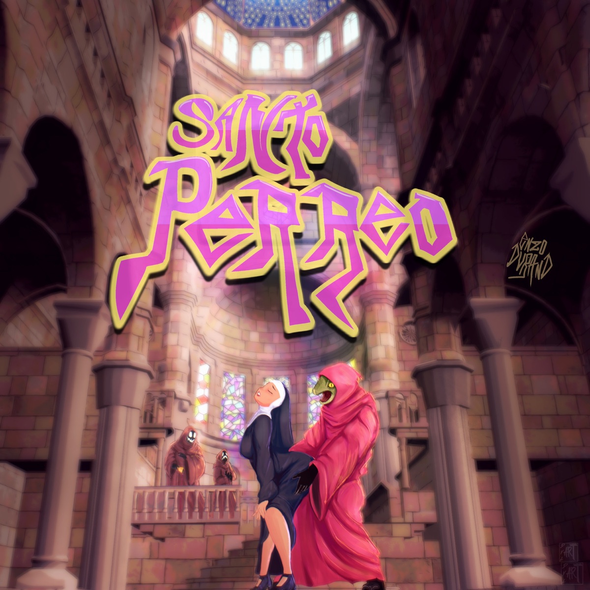 SANTO PERREO - Single by Enzo Durand album cover