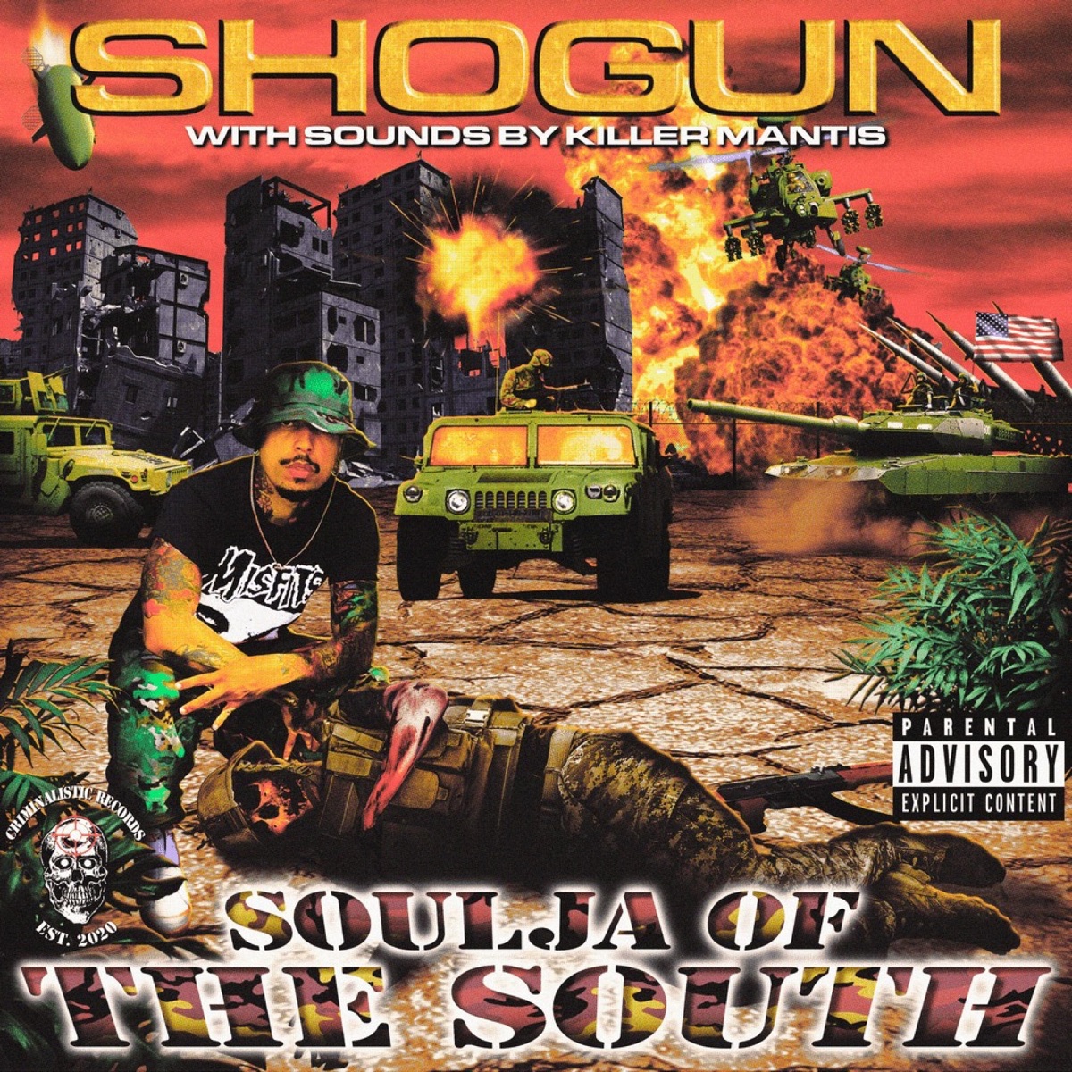 Soulja of the South by Shogun album cover