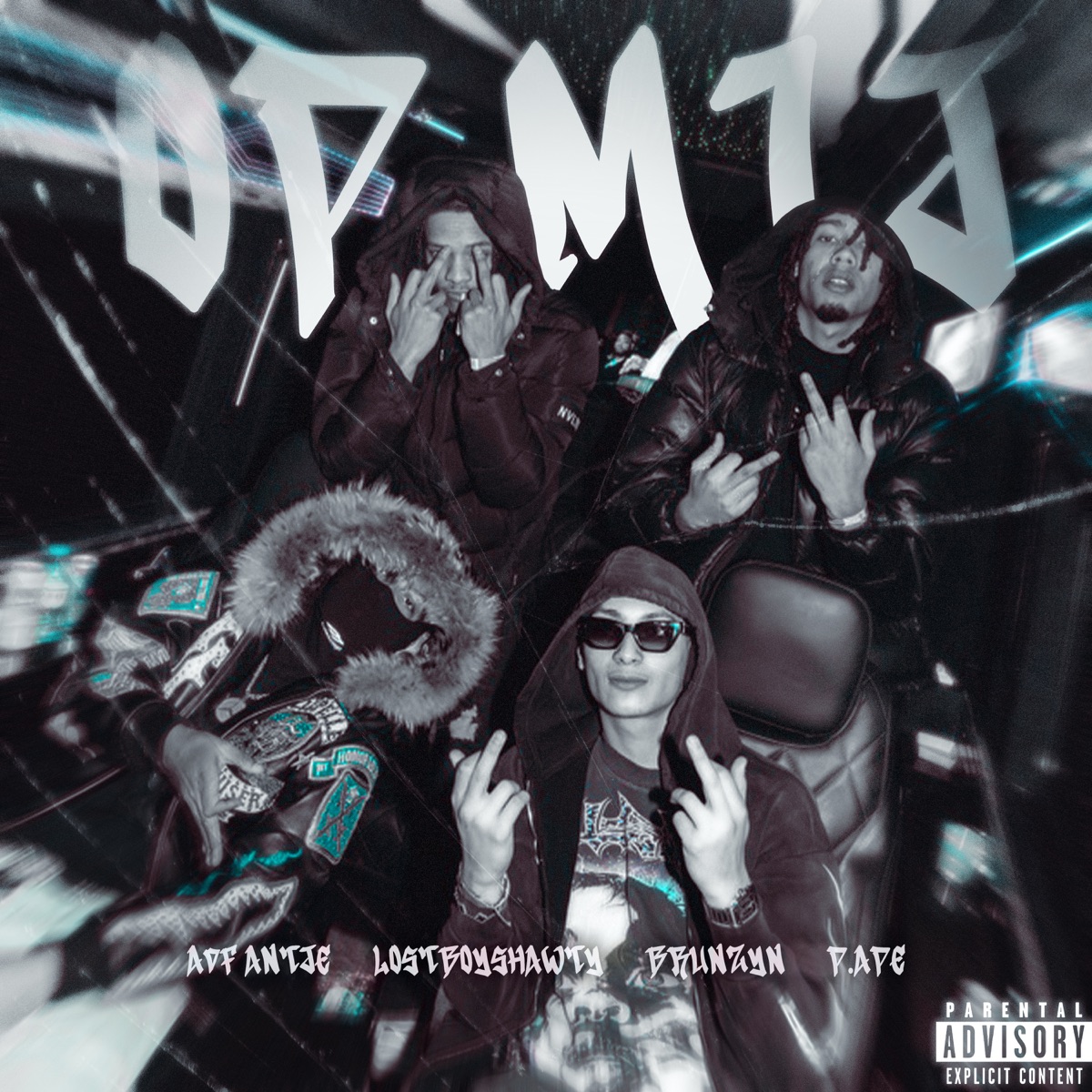 Op Mij (feat. Brunzyn & lostboyshawty) - Single by Antje album cover
