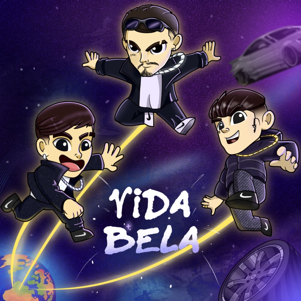 Vida Bela (feat. Gach & Giu) - Single by Kahel album cover
