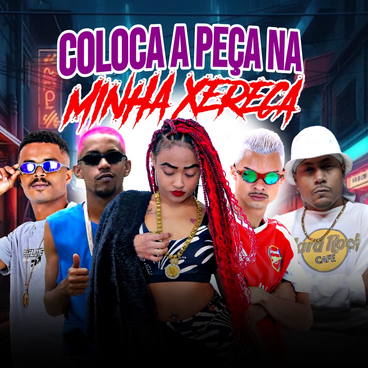Coloca a Peça na Minha Xereca (feat. Acaso Beats & Sony Boladão) - Single by Mc Loukinho, Mc Jeeh Do Recife & Mc Beka Sp album cover
