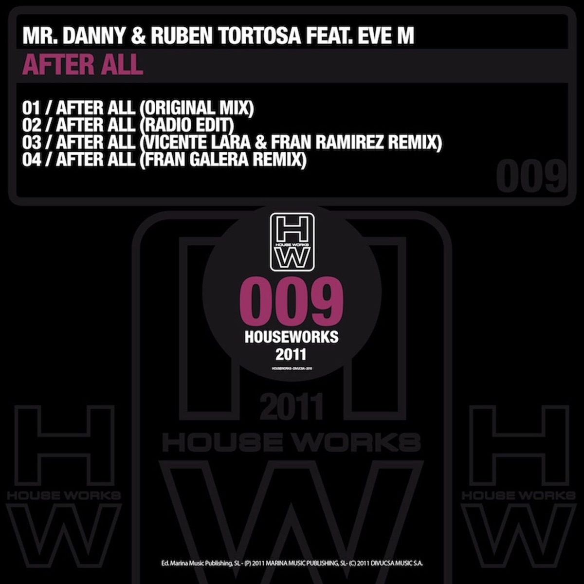 After All - EP by Mr. Danny & Ruben Tortosa album cover
