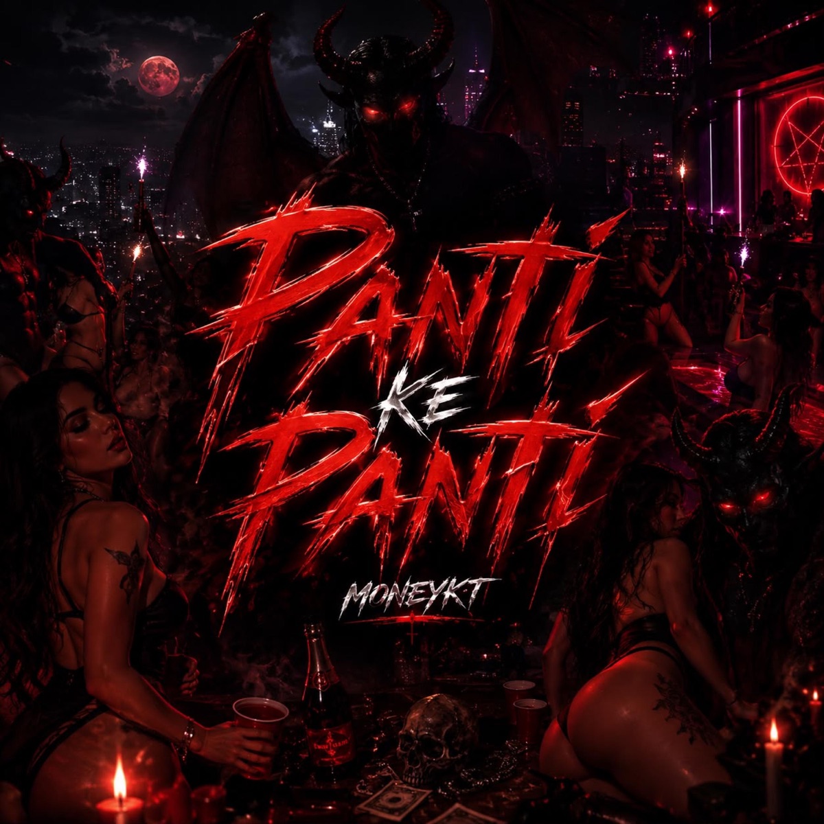 Panti ke Panti - Single by Moneykt album cover