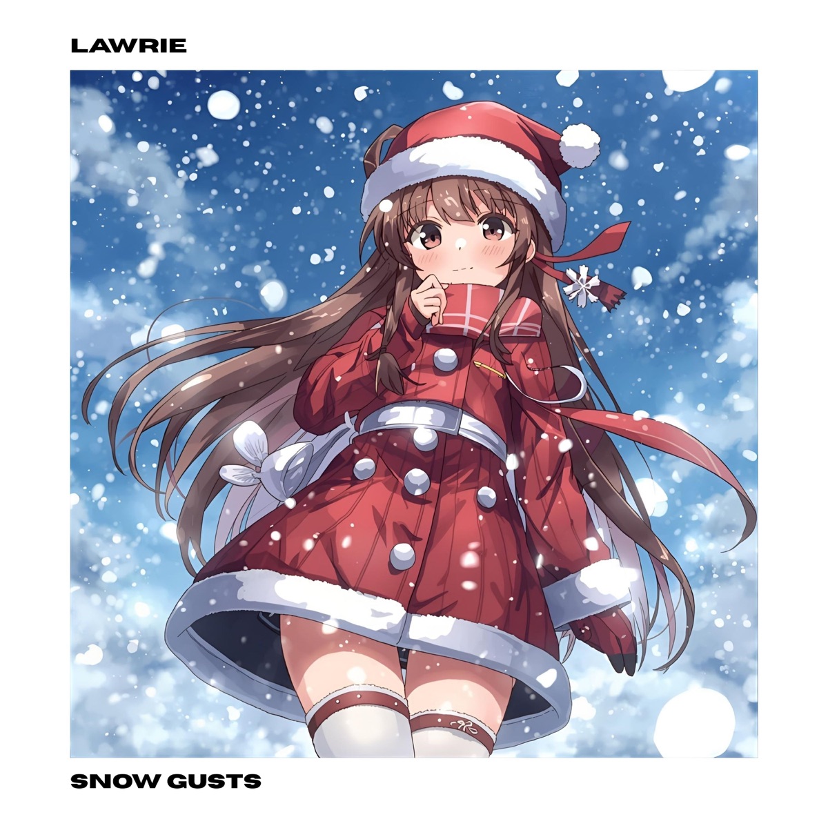 snow gusts - Single by Lawrie album cover