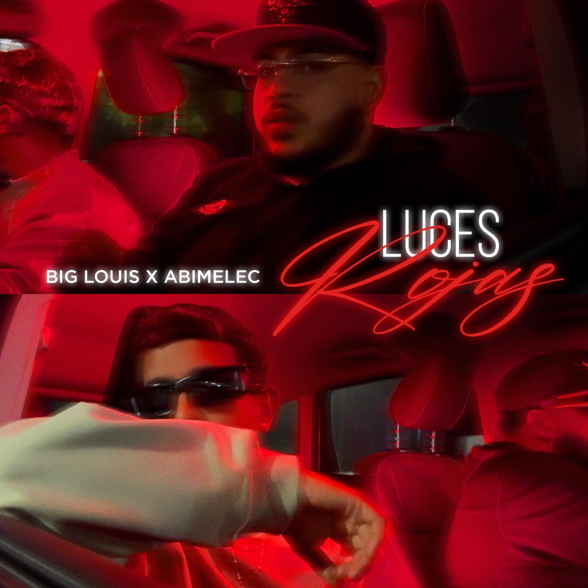LUCES ROJAS (feat. ABIMELEC) - Single by BIG LOUIS album cover