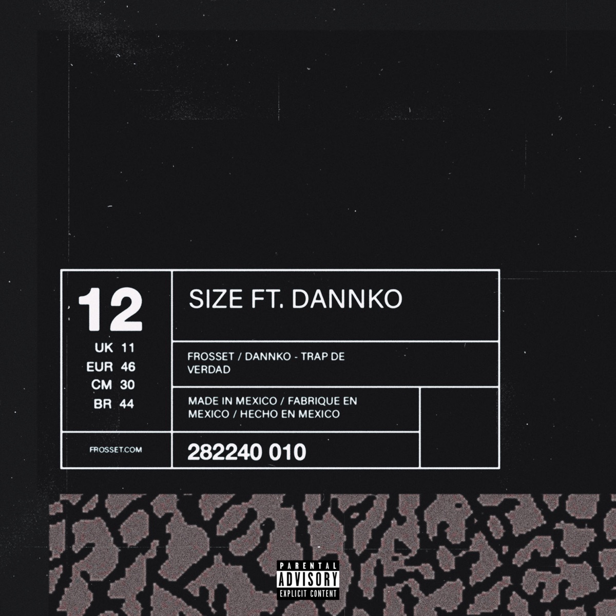 Size (feat. Dannko) - Single by Frosset album cover