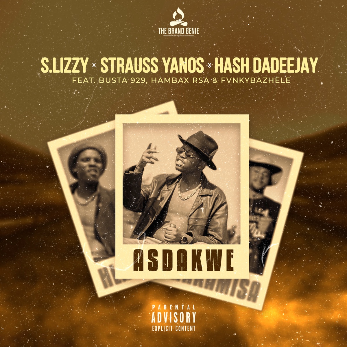Asdakwe (feat. Busta 929, HAMBAX RSA & Fvnky bazhele) - Single by S.lizzy, Strauss Yanos & Hash DaDeejay album cover