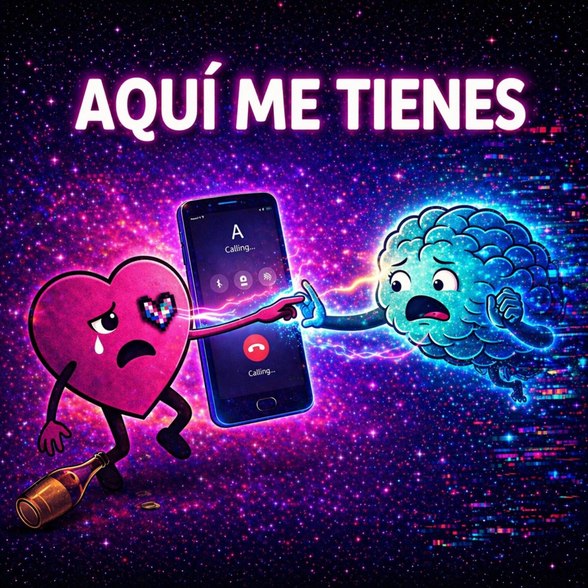 Aquí me tienes - Single by Rayjam album cover