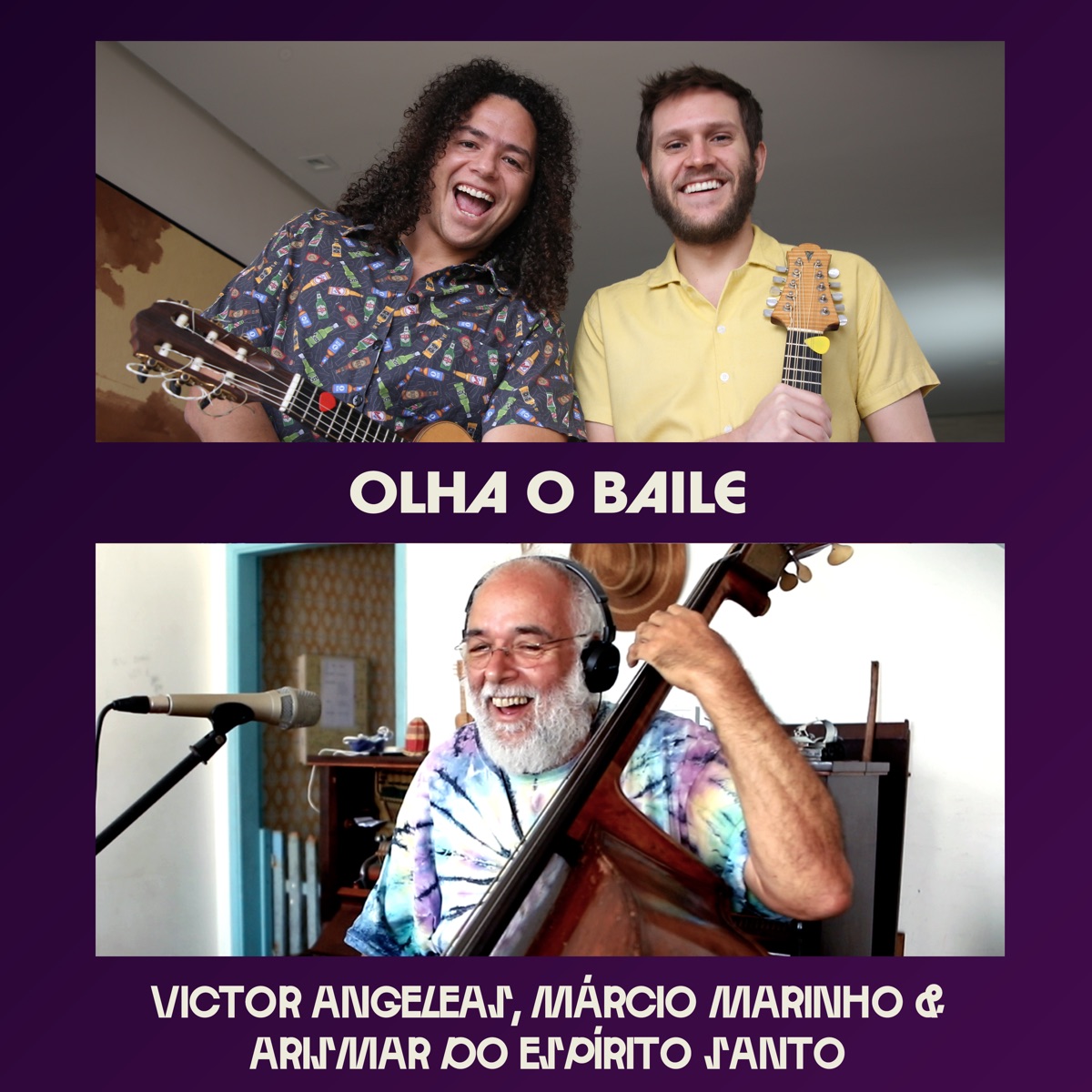 Olha o Baile - Single by Márcio Marinho, Victor Angeleas & Arismar do Espírito Santo album cover