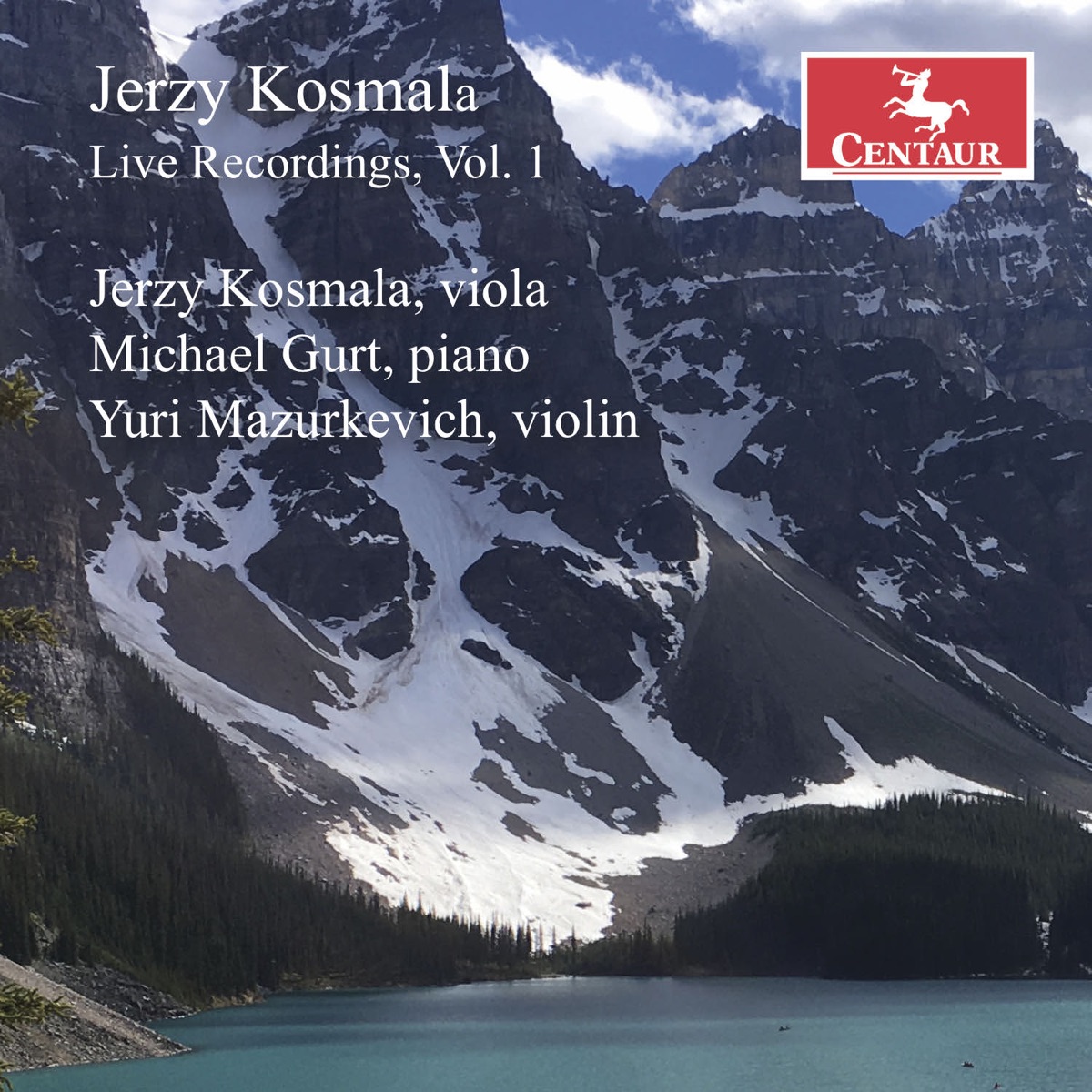 Jerzy Kosmala: Live Recordings, Vol. 1 by Jerzy Kosmala, Michael Gurt & Yuri Mazurkevich album cover