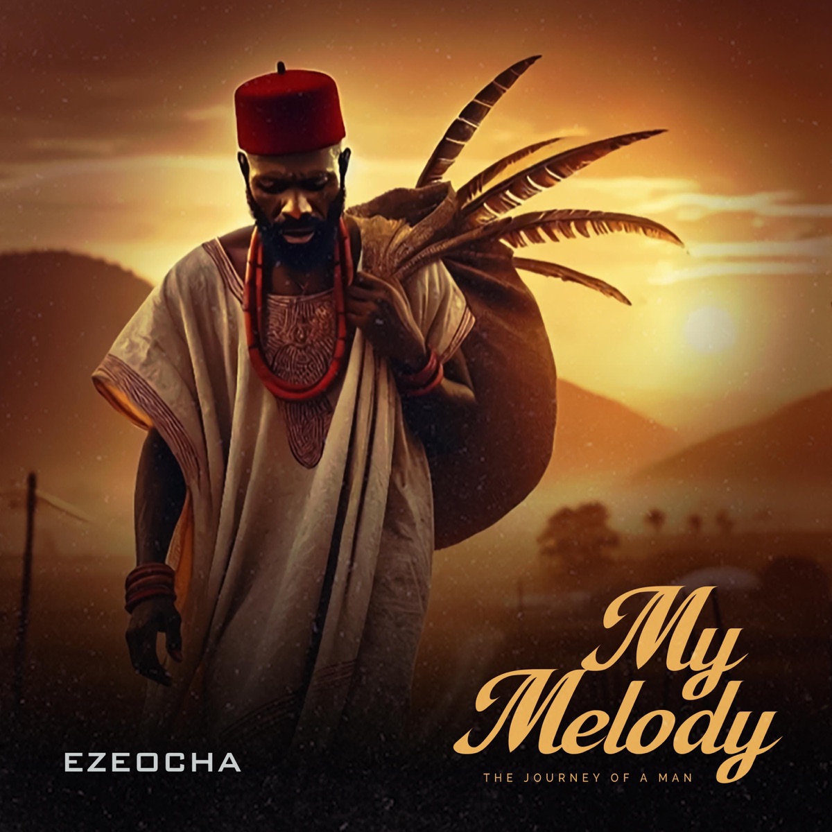 My melody (the journey of a man) - Single by Ezeocha album cover