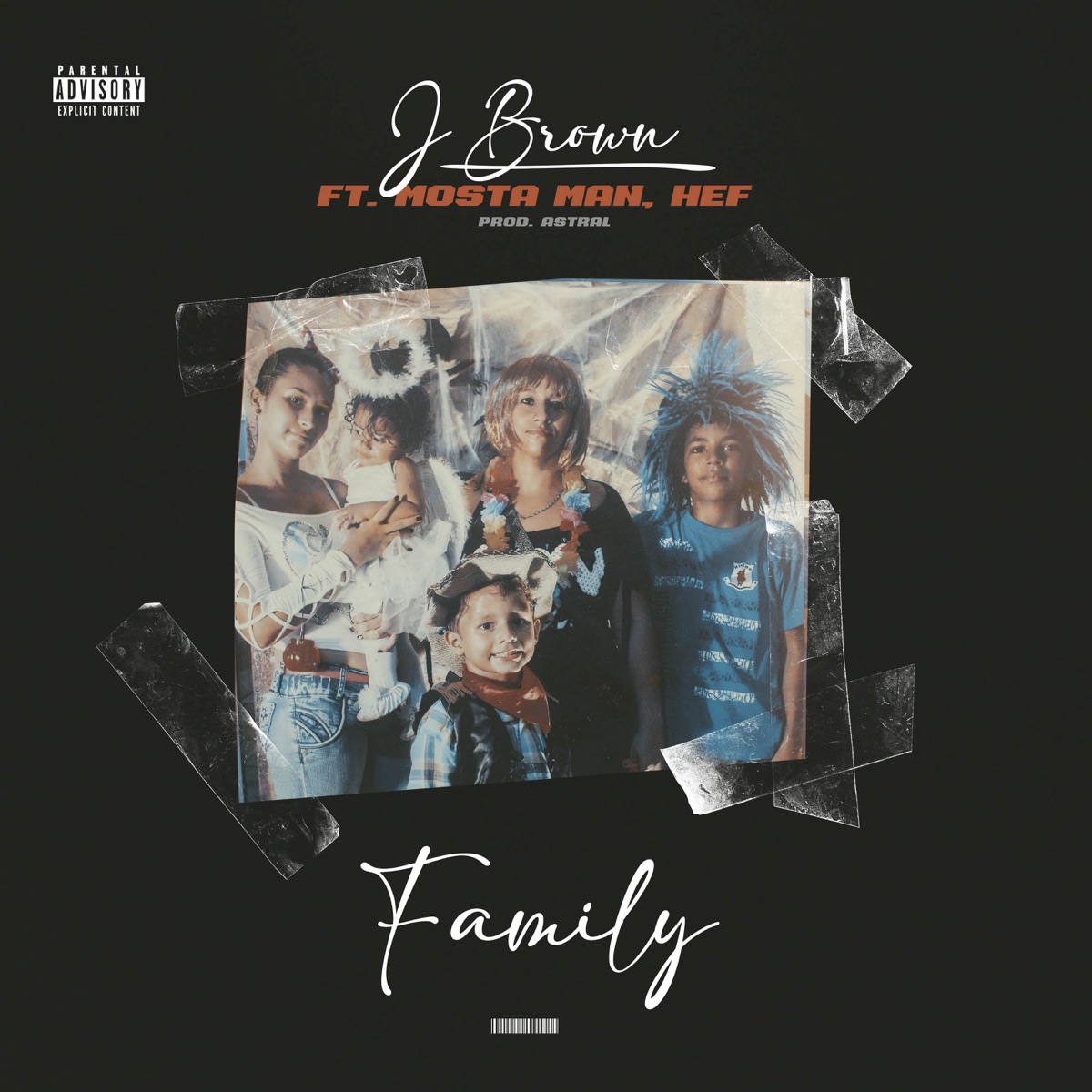 Family (feat. Hef & Mosta Man) - Single by J Brown album cover