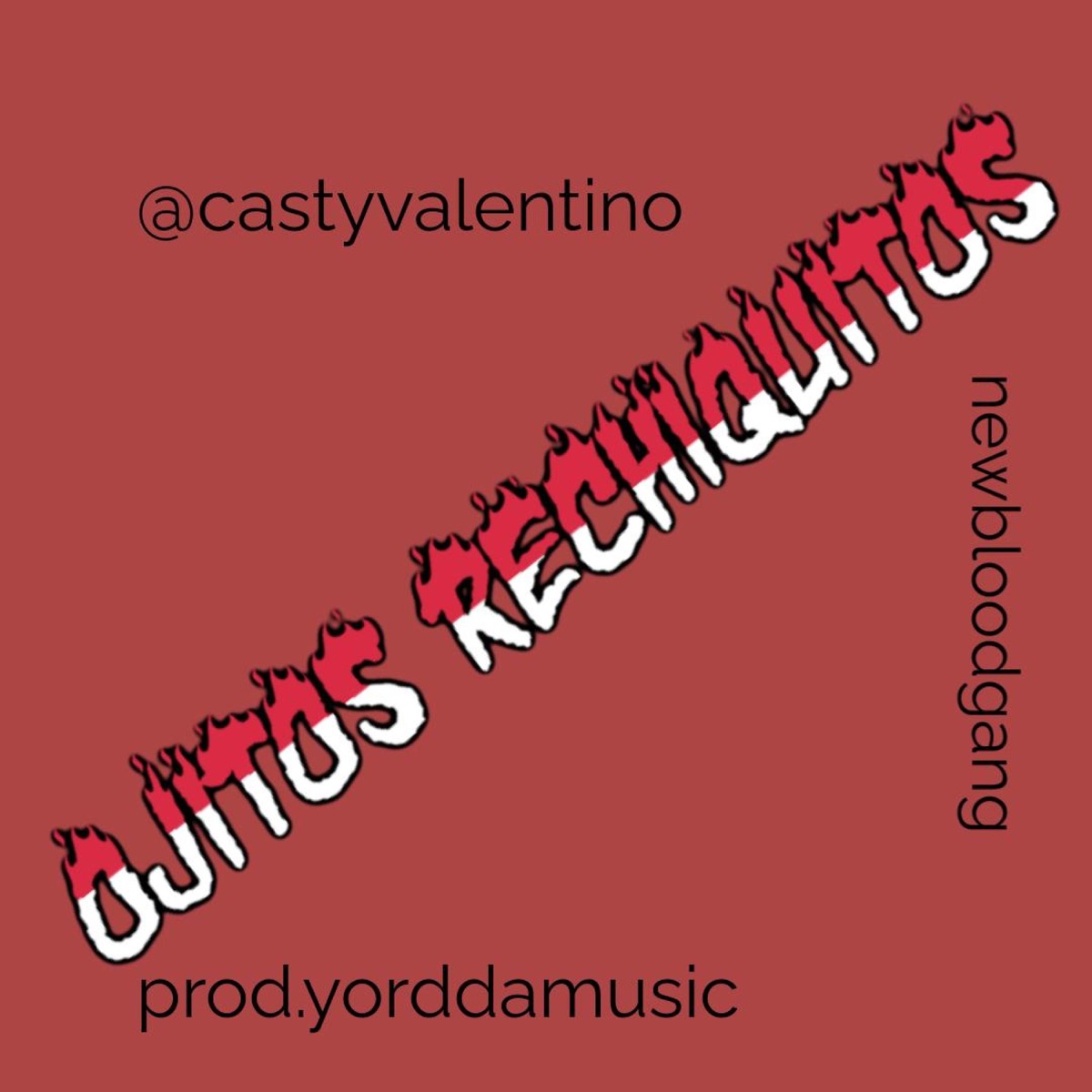 ojitos rechiquitos (feat. CASTY VALENTINO) - Single by NEW BLOOD GANG album cover