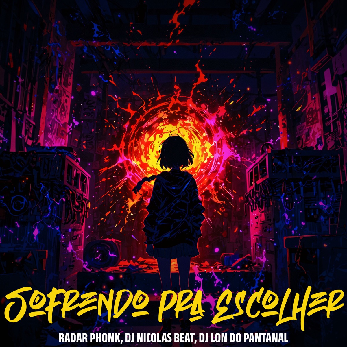 Sofrendo pra Escolher - Single by Radar Phonk, dj nicolas beats & DJ Lon do Pantanal album cover