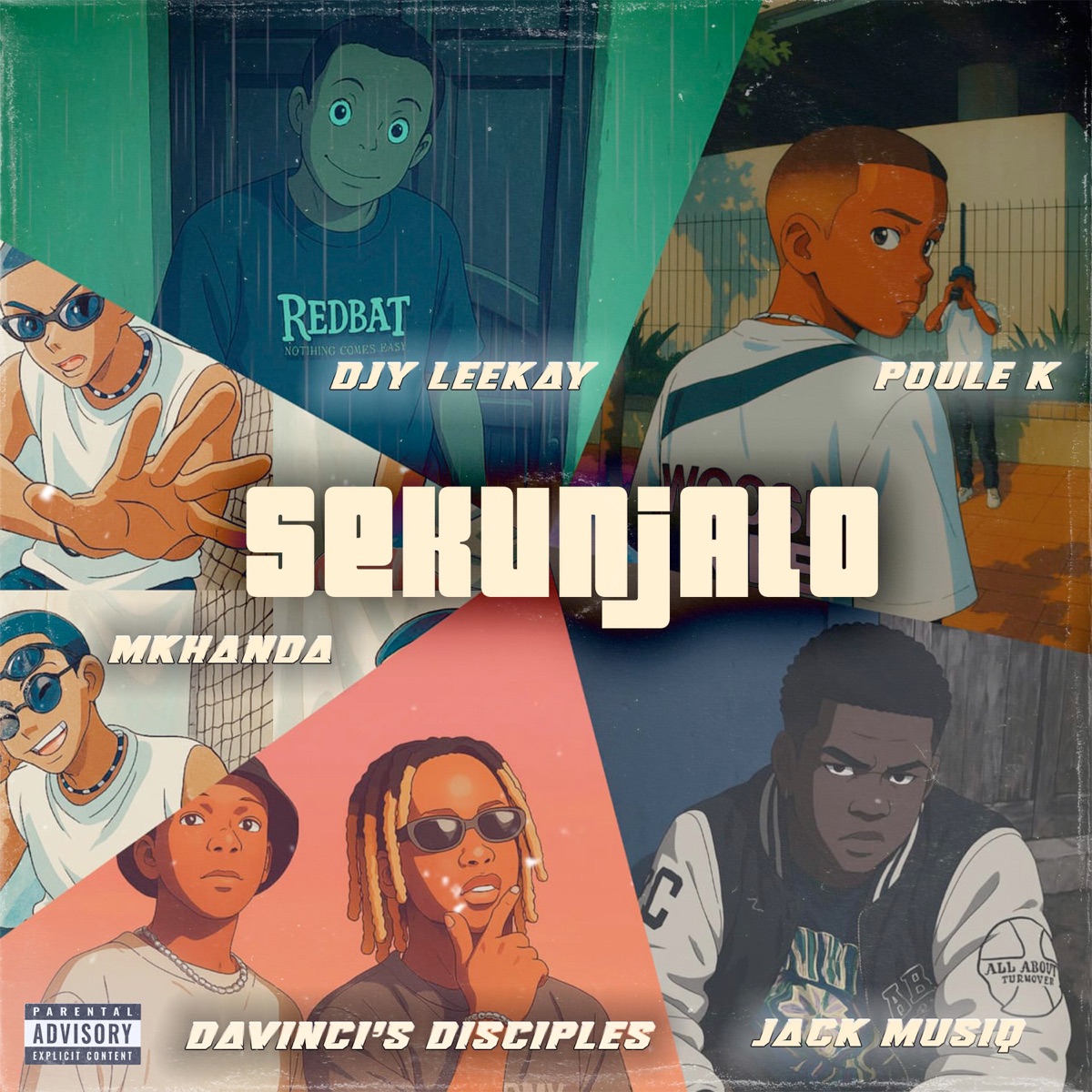 Sekunjalo (feat. Poule K & Mkhandah) - Single by Jack Musiq, DaVinci's Disciples & Djy Lee Kay album cover