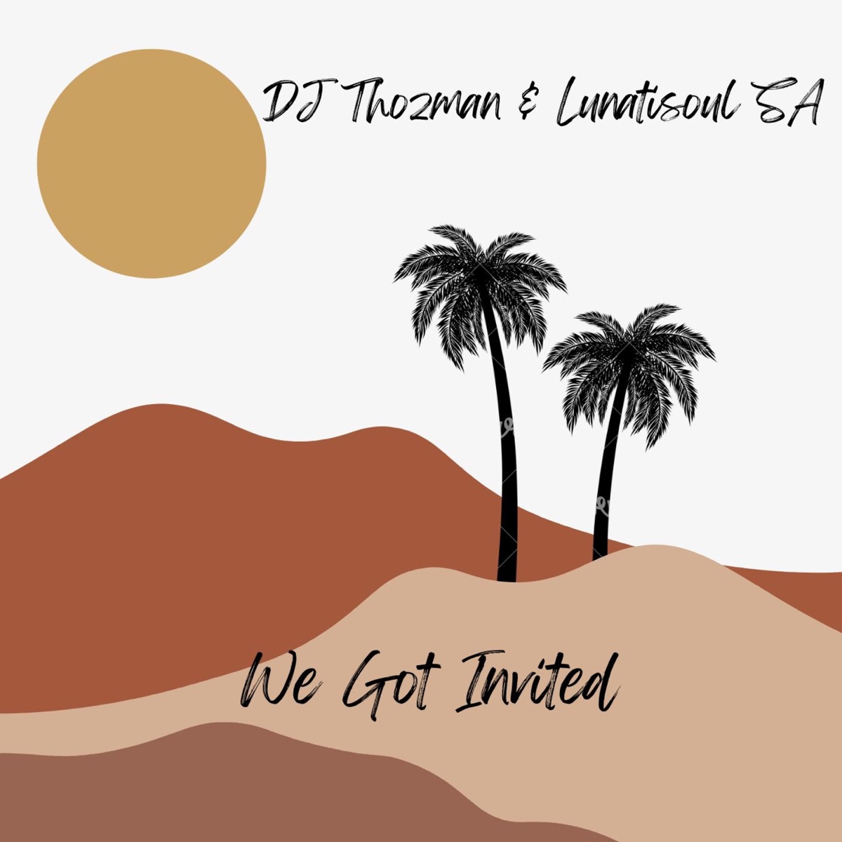 We Got Invited - Single by DJ Thozman album cover
