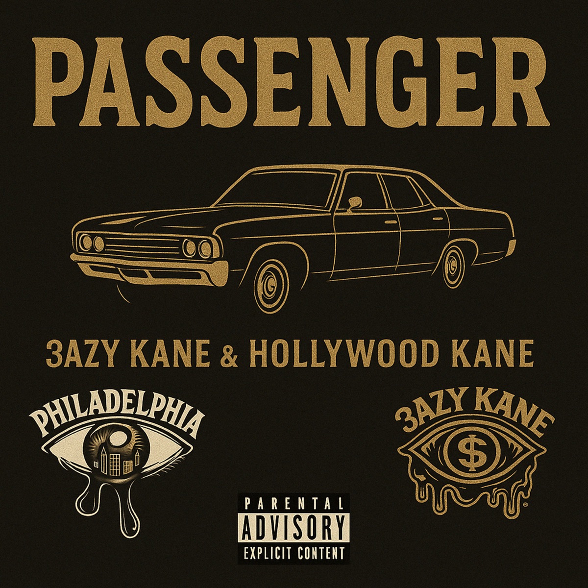 Passenger - Single by 3azy Kane & Hollywood Kane album cover