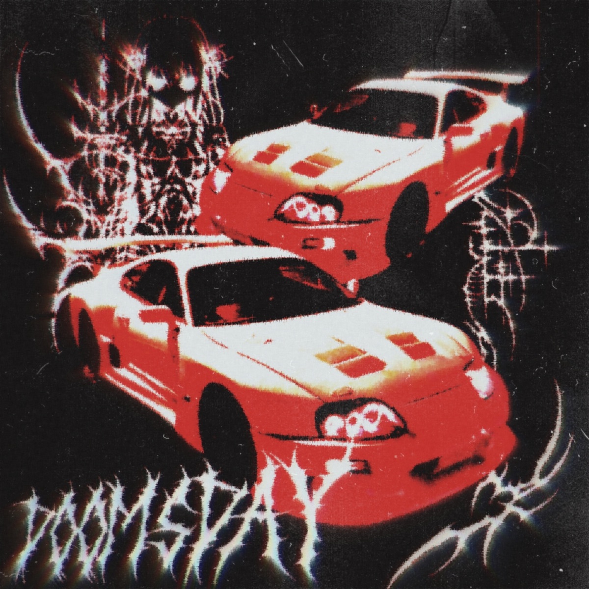 DOOMSDAY - Single by Mr.Happriestok & YOUNG MAFIN album cover